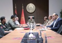 رئيس أركان الجيش الليبي ولجنة الهدنة يبحثان أمن طرابلس رئيس أركان الجيش الليبي ولجنة الهدنة يبحثان أمن طرابلس