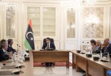 المنفي يترأس اجتماع لمتابعة إنفاق النفط والكهرباء المنفي يترأس اجتماع لمتابعة إنفاق النفط والكهرباء