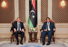 المنفي والدبيبة يبحثان مستجدات الأوضاع السياسية والاقتصادية المنفي والدبيبة يبحثان مستجدات الأوضاع السياسية والاقتصادية