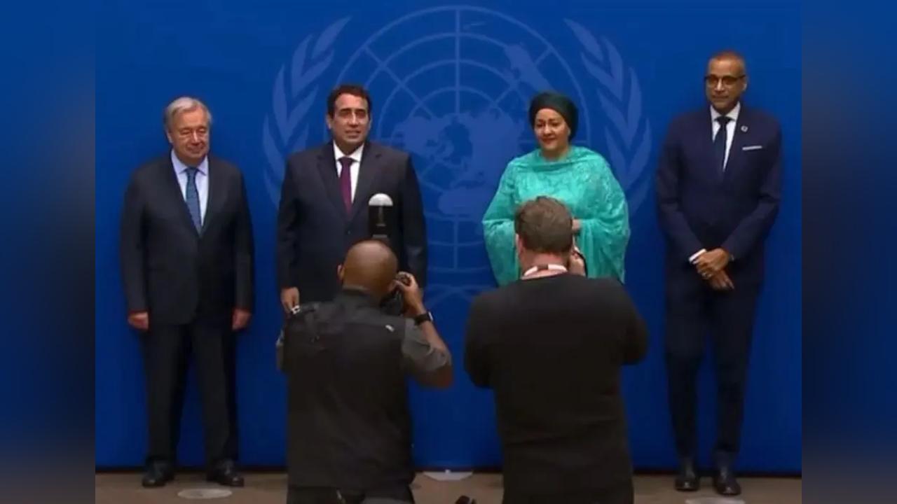 المنفي يصل نيويورك للمشاركة في اجتماعات الجمعية العامة للأمم المنفي يصل نيويورك للمشاركة في اجتماعات الجمعية العامة للأمم