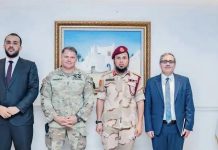 ليبيا وأمريكا تبحثان التنسيق الأمني ومكافحة الإرهاب والهجرة ليبيا وأمريكا تبحثان التنسيق الأمني ومكافحة الإرهاب والهجرة