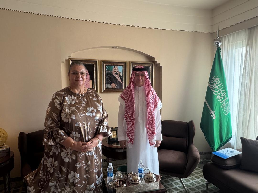 تيتيه تبحث مع مسؤول سعودي التطورات السياسية في ليبيا تيتيه تبحث مع مسؤول سعودي التطورات السياسية في ليبيا