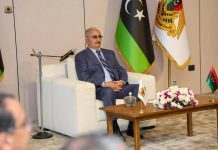 حفتر يتعهّد بمساندة «الخيارات السياسية» للشعب الليبي حفتر يتعهّد بمساندة «الخيارات السياسية» للشعب الليبي