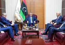 تكالة يبحث مع القائم بالأعمال الأمريكي تنفيذ الخريطة الأممية تكالة يبحث مع القائم بالأعمال الأمريكي تنفيذ الخريطة الأممية