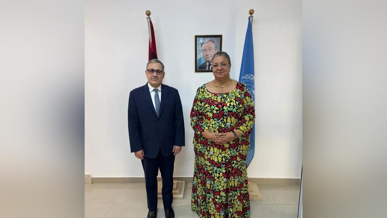 الأمم المتحدة وأمريكا تبحثان مسار الانتخابات في ليبيا الأمم المتحدة وأمريكا تبحثان مسار الانتخابات في ليبيا