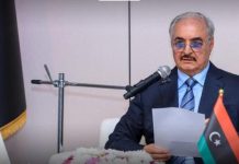 المشير حفتر: ليبيا بحاجة تغيير جذري بحراك سلمي لبناء الدولة المشير حفتر: ليبيا بحاجة تغيير جذري بحراك سلمي لبناء الدولة