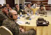 تدريبات على إزالة الألغام ومخلفات الحرب في العاصمة الليبية تدريبات على إزالة الألغام ومخلفات الحرب في العاصمة الليبية