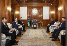 الدبيبة يبحث مع وزير الطاقة التركي تطوير البنية التحتية الدبيبة يبحث مع وزير الطاقة التركي تطوير البنية التحتية