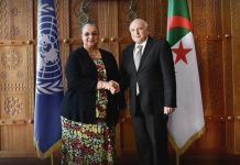 الجزائر تؤكد دعمها لخارطة الطريق الأممية لحل الأزمة الليبية الجزائر تؤكد دعمها لخارطة الطريق الأممية لحل الأزمة الليبية