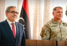 مباحثات ليبية أمريكية لاستضافة سرت تمرين «فلينتلوك» المقبل مباحثات ليبية أمريكية لاستضافة سرت تمرين «فلينتلوك» المقبل