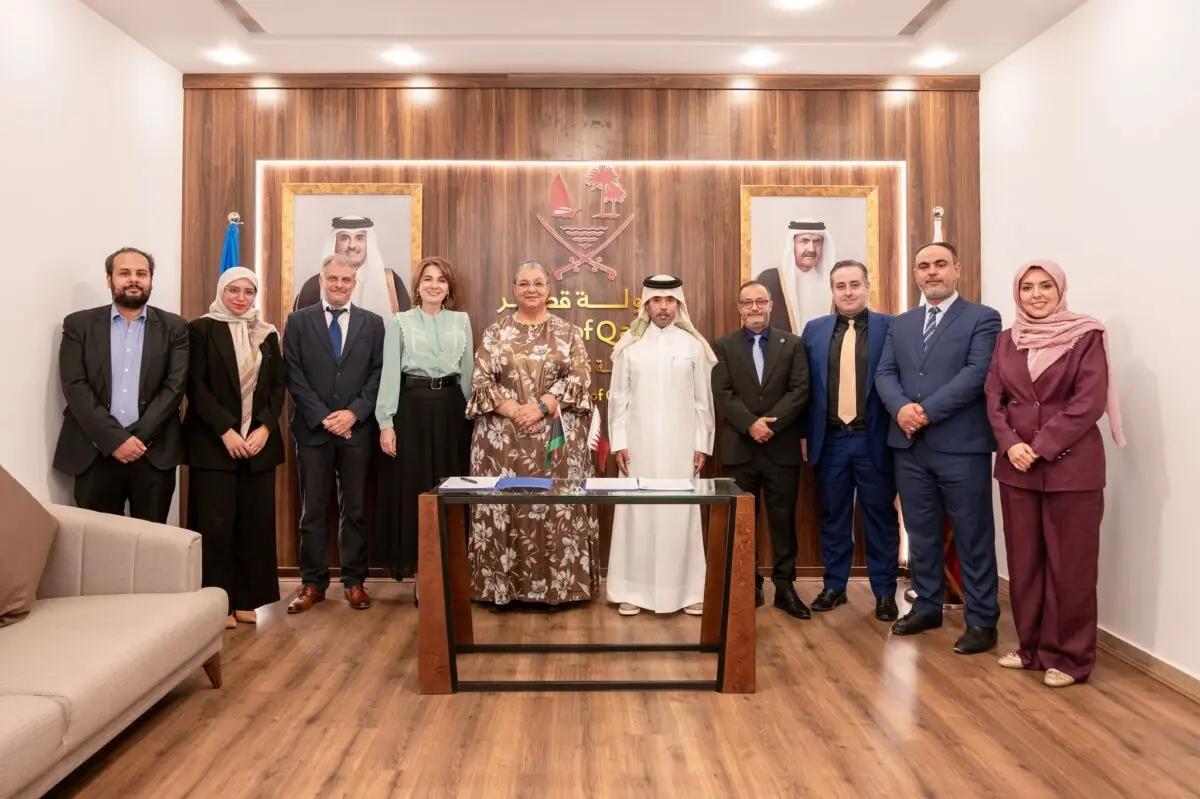 قطر تموّل مشروع الأمم المتحدة لدعم الحوار السياسي في ليبيا قطر تموّل مشروع الأمم المتحدة لدعم الحوار السياسي في ليبيا