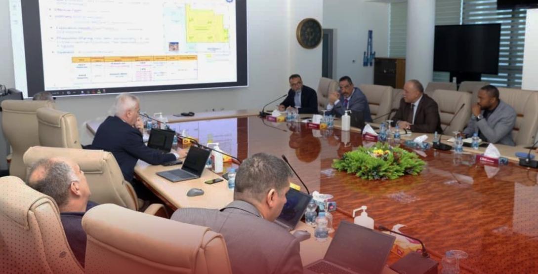 مؤسسة النفط تناقش مع إيني مشاريع الاستكشاف مؤسسة النفط تناقش مع إيني مشاريع الاستكشاف