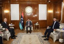 الدبيبة يستقبل وزير الداخلية التركي لتعزيز التعاون الأمني الدبيبة يستقبل وزير الداخلية التركي لتعزيز التعاون الأمني