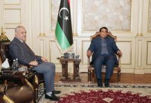 المنفي يستقبل محافظ المصرف لمناقشة الإصلاحات الاقتصادية المنفي يستقبل محافظ المصرف لمناقشة الإصلاحات الاقتصادية