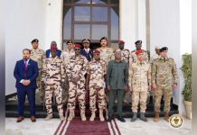 «الوطني الليبي» وتشاد يتفقان على آليات لتعزيز مراقبة الحدود «الوطني الليبي» وتشاد يتفقان على آليات لتعزيز مراقبة الحدود