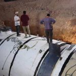 تعديات تهدد مسارات نهر القذافي «الصناعي» تعديات تهدد مسارات نهر القذافي «الصناعي»