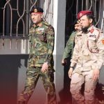 الحداد يزور غرفة عمليات إدارة الاستخبارات العسكرية الحداد يزور غرفة عمليات إدارة الاستخبارات العسكرية