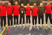 منتخب كرة الهدف للمكفوفين خسر المباراة أمام الكاميرون14-13 منتخب كرة الهدف للمكفوفين خسر المباراة أمام الكاميرون14-13