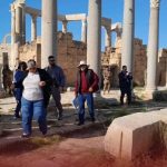 تيتيه تزور لبدة الكبرى وتؤكد دعم حماية التراث الثقافي بليبيا تيتيه تزور لبدة الكبرى وتؤكد دعم حماية التراث الثقافي بليبيا