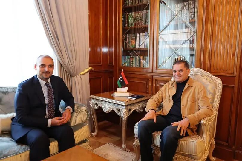 الدبيبة يبحث تعزيز الأستثمار مع مجموعة «جي إف إتش» البحرينية الدبيبة يبحث تعزيز الأستثمار مع مجموعة «جي إف إتش» البحرينية