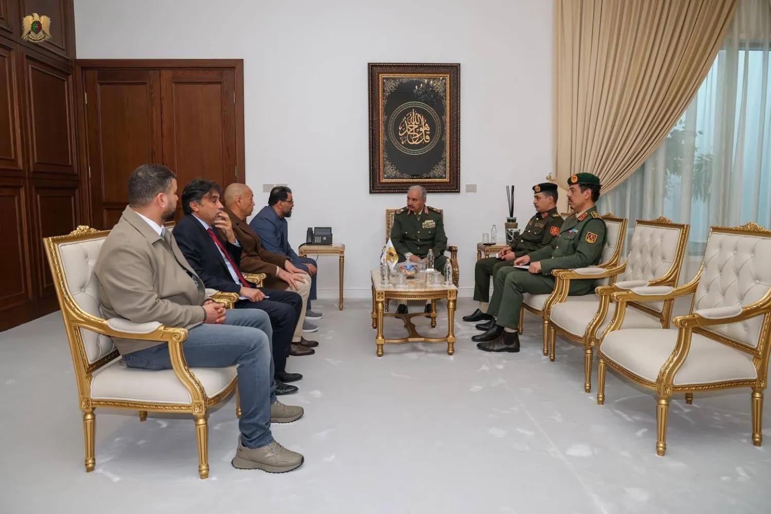 حفتر: قوت المواطن الليبي «خط أحمر لا يمس» حفتر: قوت المواطن الليبي «خط أحمر لا يمس»