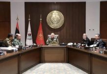 الحداد يناقش تشديد إجراءات حماية الحدود الليبية الحداد يناقش تشديد إجراءات حماية الحدود الليبية