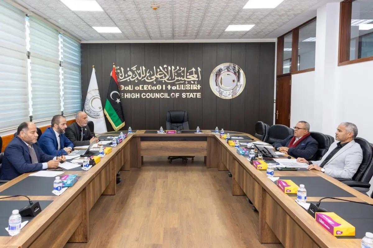 «الأعلى للدولة» يبحث آليات دعم القطاع الخاص «الأعلى للدولة» يبحث آليات دعم القطاع الخاص