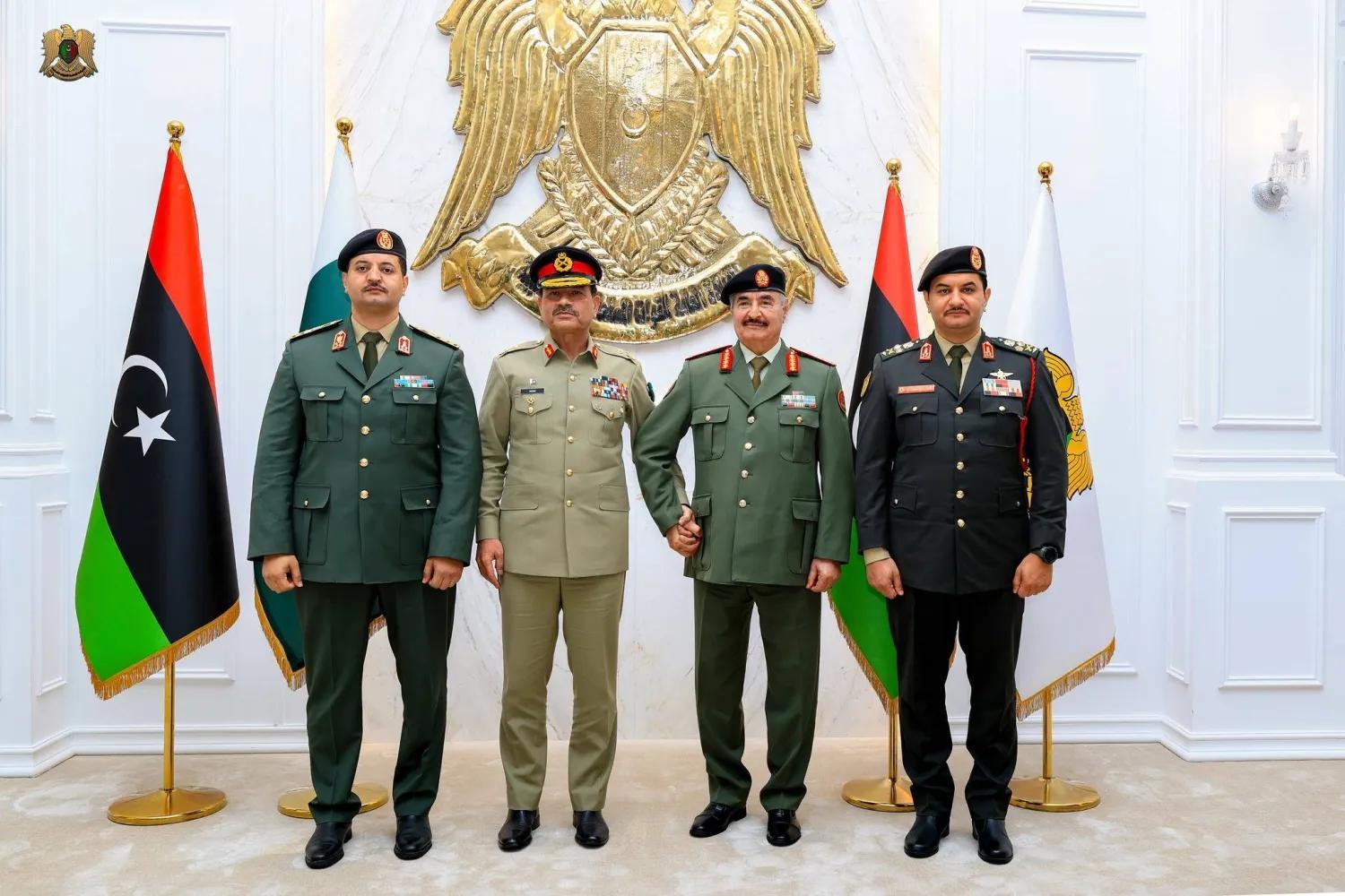 «خريطة تحالفات جديدة»... حفتر ينفتح عسكرياً على باكستان «خريطة تحالفات جديدة»... حفتر ينفتح عسكرياً على باكستان