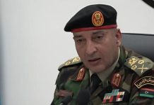 وفاة رئيس الأركان «محمد الحداد» ومرافقيه في حادث قرب أنقر وفاة رئيس الأركان «محمد الحداد» ومرافقيه في حادث قرب أنقر