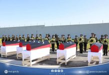 «الطرابلسي وقادربوه» يشاركان في تأبين شهداء الجيش الليبي «الطرابلسي وقادربوه» يشاركان في تأبين شهداء الجيش الليبي