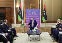 بولس من طرابلس: الاستقرار مفتاح الاستثمار الأمريكي بولس من طرابلس: الاستقرار مفتاح الاستثمار الأمريكي