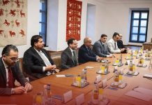 وفد ليبي يجري سلسلة مباحثات في المجر بدعوة من الأخيرة وفد ليبي يجري سلسلة مباحثات في المجر بدعوة من الأخيرة