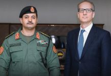 خالد حفتر يبحث مع السفير البريطاني مستجدات الأوضاع في ليبيا خالد حفتر يبحث مع السفير البريطاني مستجدات الأوضاع في ليبيا