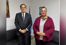 تيتيه تبحث مع السفير اليوناني في ليبيا التطورات السياسية والاقتصادية تيتيه تبحث مع السفير اليوناني في ليبيا التطورات السياسية والاقتصادية