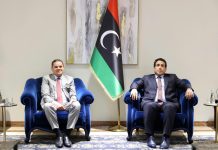 المنفي والدبيبة يناقشان ملفات عقود قطاع الطاقة وإدارة الإنفاق العام المنفي والدبيبة يناقشان ملفات عقود قطاع الطاقة وإدارة الإنفاق العام