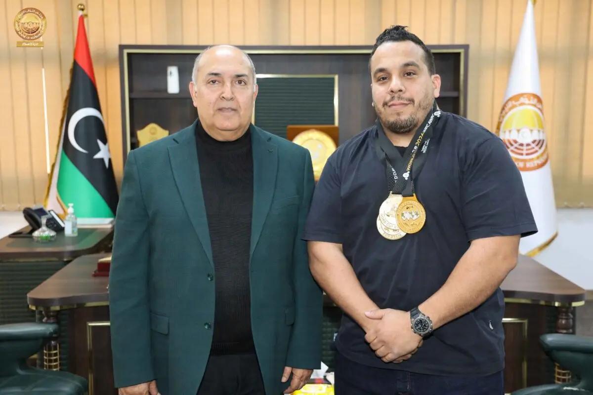 إنجاز عالمي جديد للرياضة الليبية إنجاز عالمي جديد للرياضة الليبية