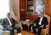 الدبيبة يبحث مع تكالة تعزيز الاستقرار المالي الدبيبة يبحث مع تكالة تعزيز الاستقرار المالي