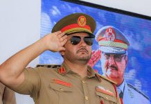 صدام حفتر على طاولة روما وباريس ضمن قيادات ليبيا الجديدة صدام حفتر على طاولة روما وباريس ضمن قيادات ليبيا الجديدة