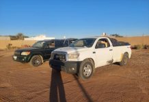 إحباط محاولة تهريب وقود وضبط مركبات رباعية الدفع بالكفرة إحباط محاولة تهريب وقود وضبط مركبات رباعية الدفع بالكفرة