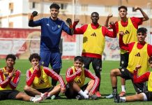 الناشئون يواجهون الجزائر في بطولة شمال إفريقيا الناشئون يواجهون الجزائر في بطولة شمال إفريقيا