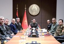 النمروش ورئيس الاستخبارات التركية يبحثان التعاون الأمني النمروش ورئيس الاستخبارات التركية يبحثان التعاون الأمني