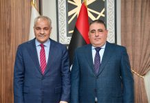 ناجي عيسي ووزير المالية يبحثان استقرار العملة ناجي عيسي ووزير المالية يبحثان استقرار العملة