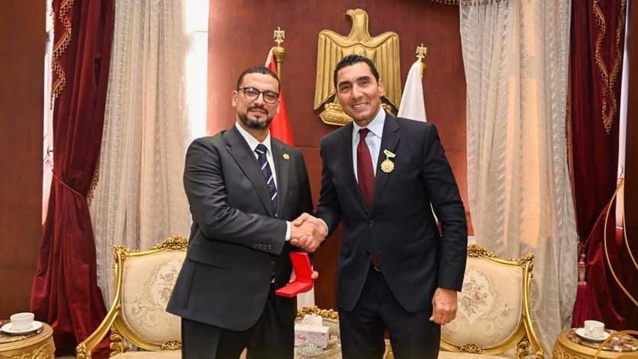 تعاون مشترك بين وزارتي الرياضة في ليبيا ومصر تعاون مشترك بين وزارتي الرياضة في ليبيا ومصر