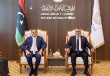 الدبيبة وتكالة يبحثان دفع العملية السياسية في ليبيا الدبيبة وتكالة يبحثان دفع العملية السياسية في ليبيا