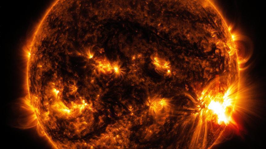 Eruption solaire: une tempête magnétique devrait toucher la Terre Eruption solaire: une tempête magnétique devrait toucher la Terre