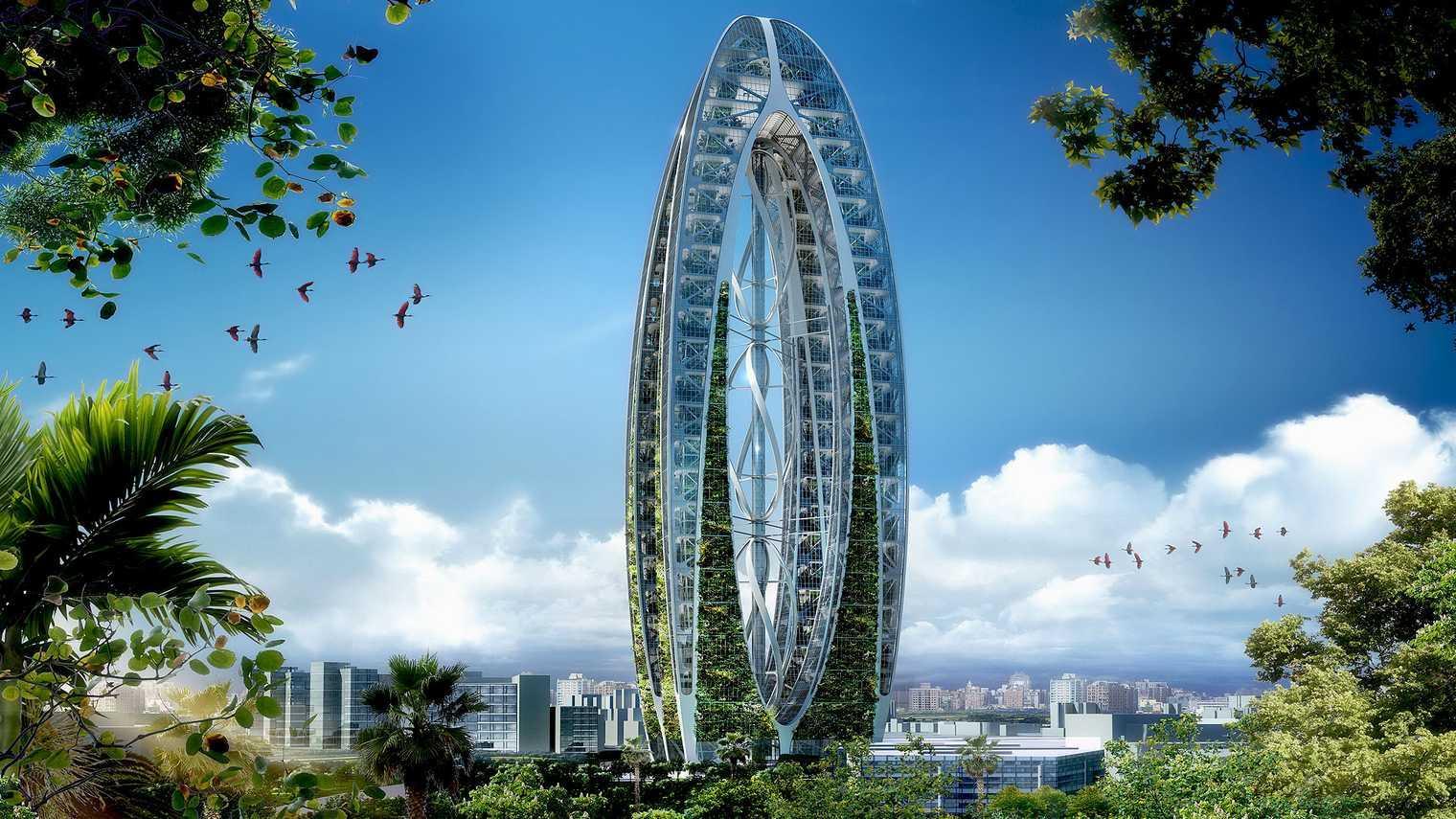 Balades dans les villes bioniques du futur de Vincent Callebaut Balades dans les villes bioniques du futur de Vincent Callebaut