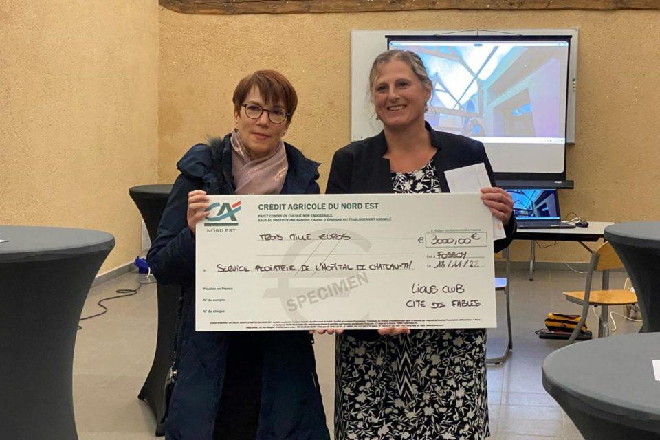 Aisne : près de 9 000 euros de dons aux enfants malades collectés par ce Lions Club Aisne : près de 9 000 euros de dons aux enfants malades collectés par ce Lions Club