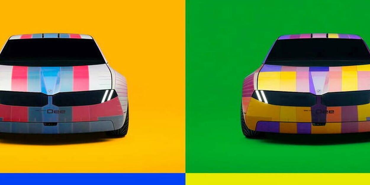 BMW en fait voir de toutes les couleurs avec la Dee caméléon BMW en fait voir de toutes les couleurs avec la Dee caméléon