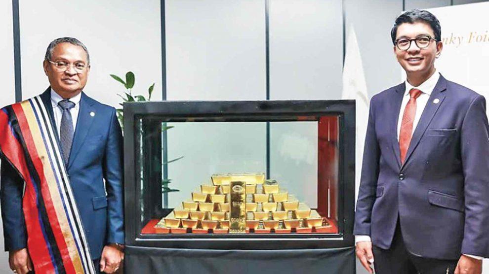 BANQUE CENTRALE – Une réserve d’or se constitue BANQUE CENTRALE – Une réserve d’or se constitue