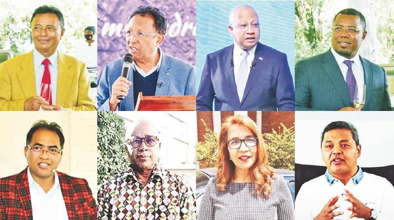 HUIT CANDIDATS CONTRE LE PRÉSIDENT ANDRY RAJOELINA – Une déclaration qui vire à la farce HUIT CANDIDATS CONTRE LE PRÉSIDENT ANDRY RAJOELINA – Une déclaration qui vire à la farce